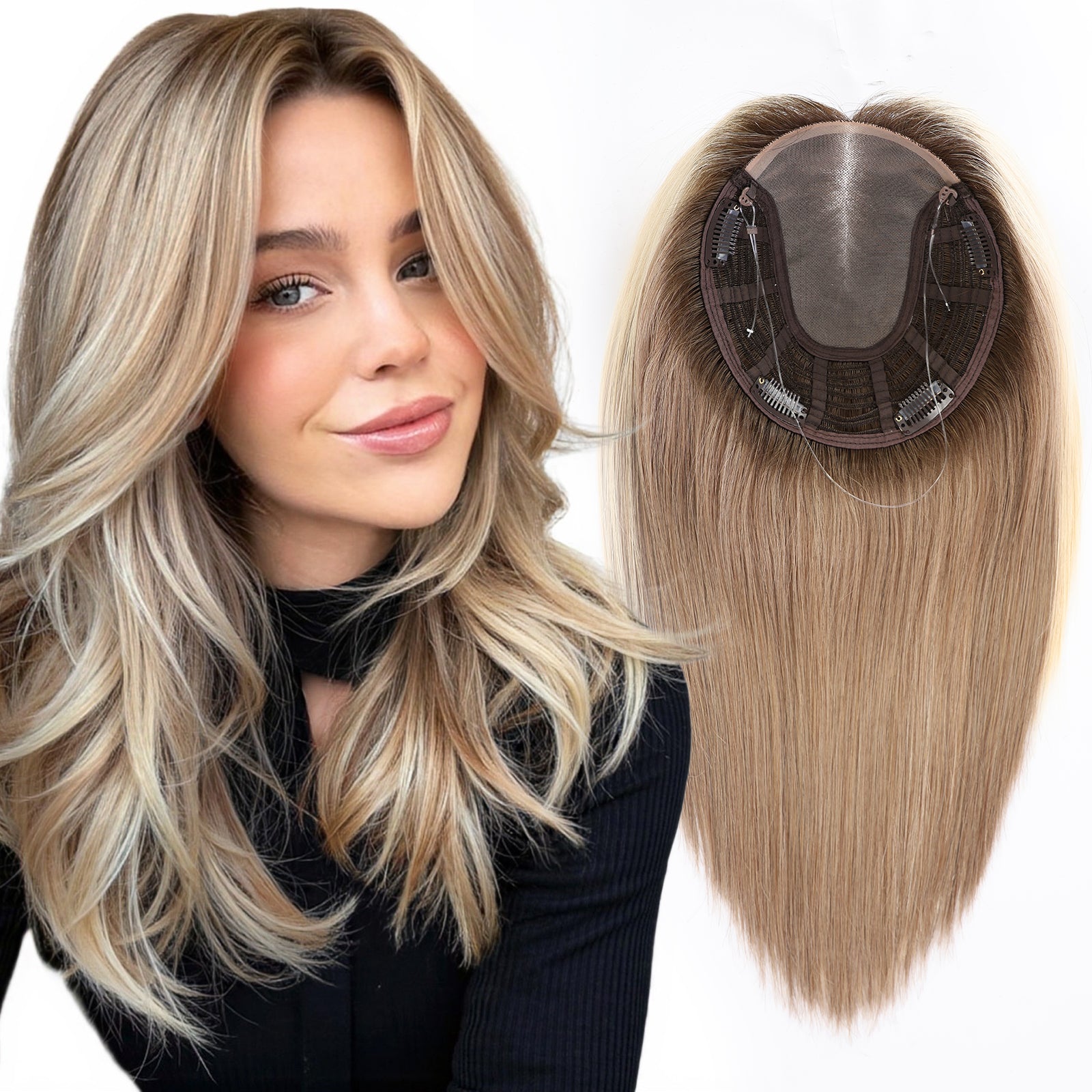 Image of starluck Human Hair Topper 6