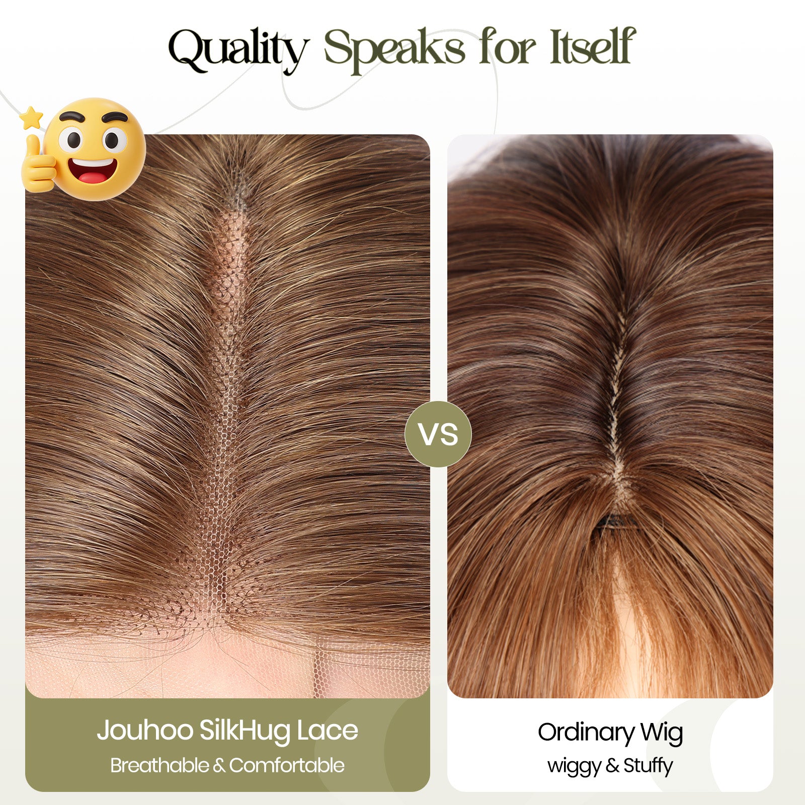 Image of Starluck Human Hair Wig Blend Lace Front Wig Glueless Wigs for Women with Thin Hair Layered 14 Inches 13
