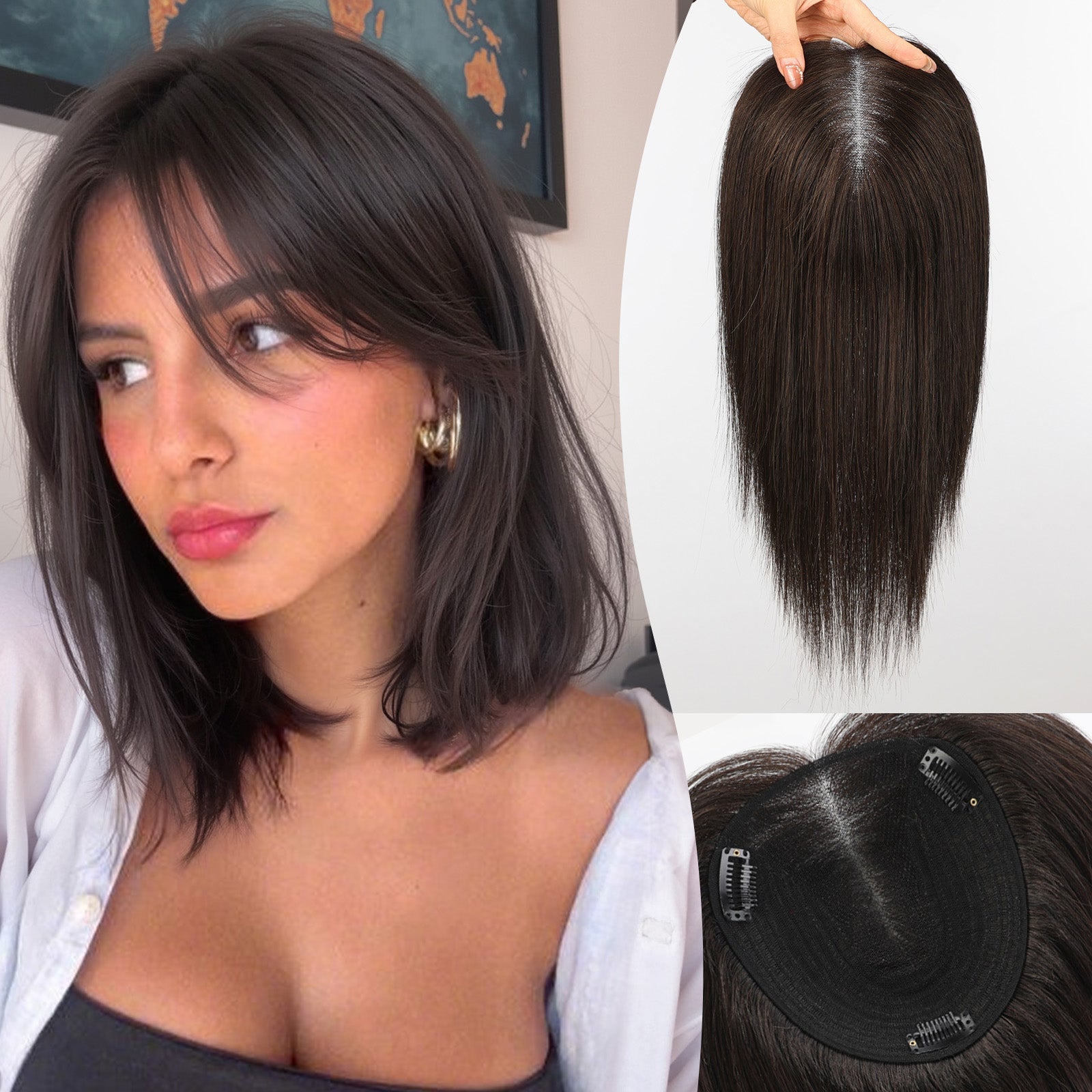 Image of starluck Real Human Hair Toppers 6