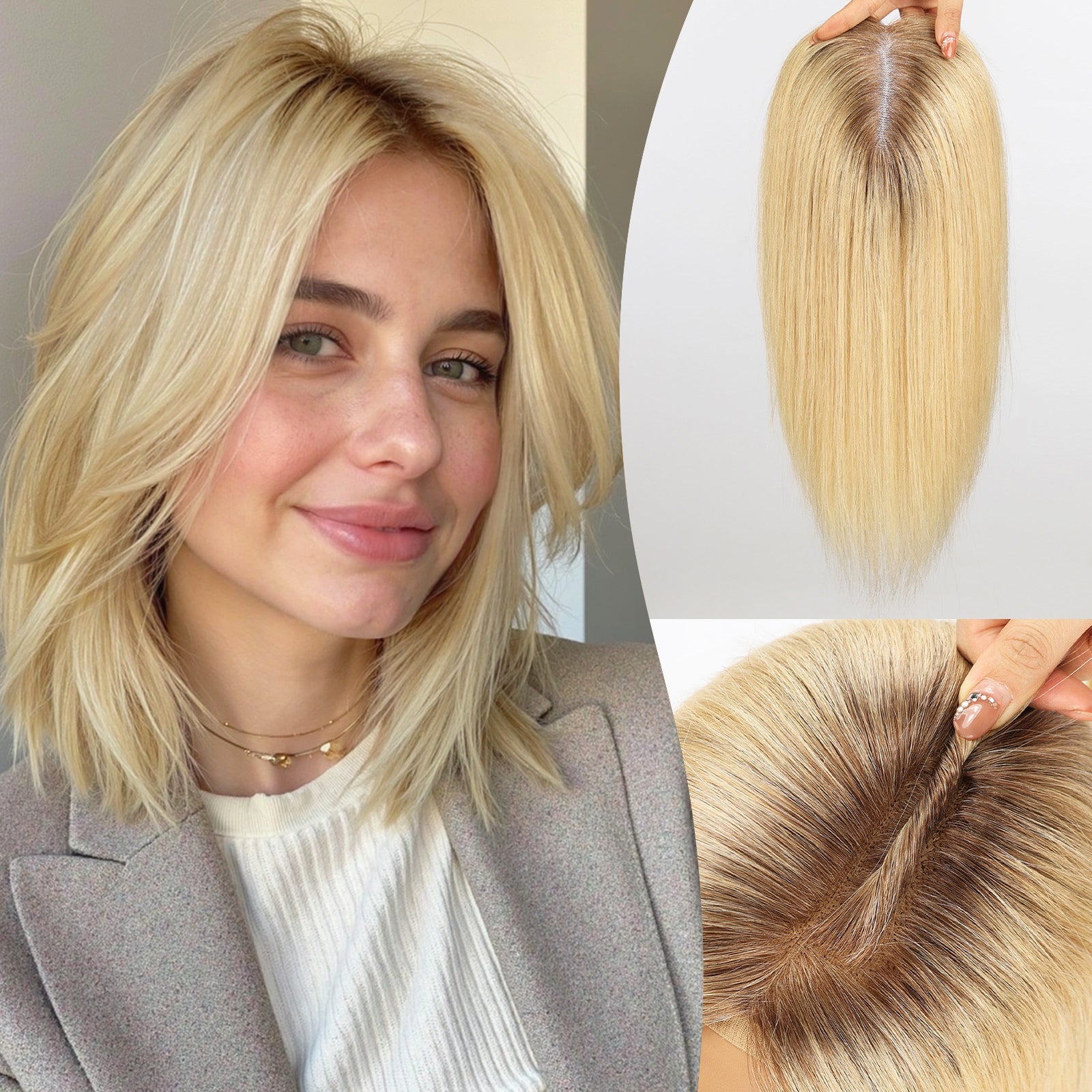 Image of starluck Real Human Hair Toppers 6