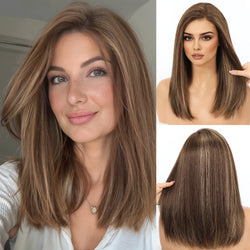 starluck Human Hair Wig for Women HD Lace Front Wigs Real  display picture 3