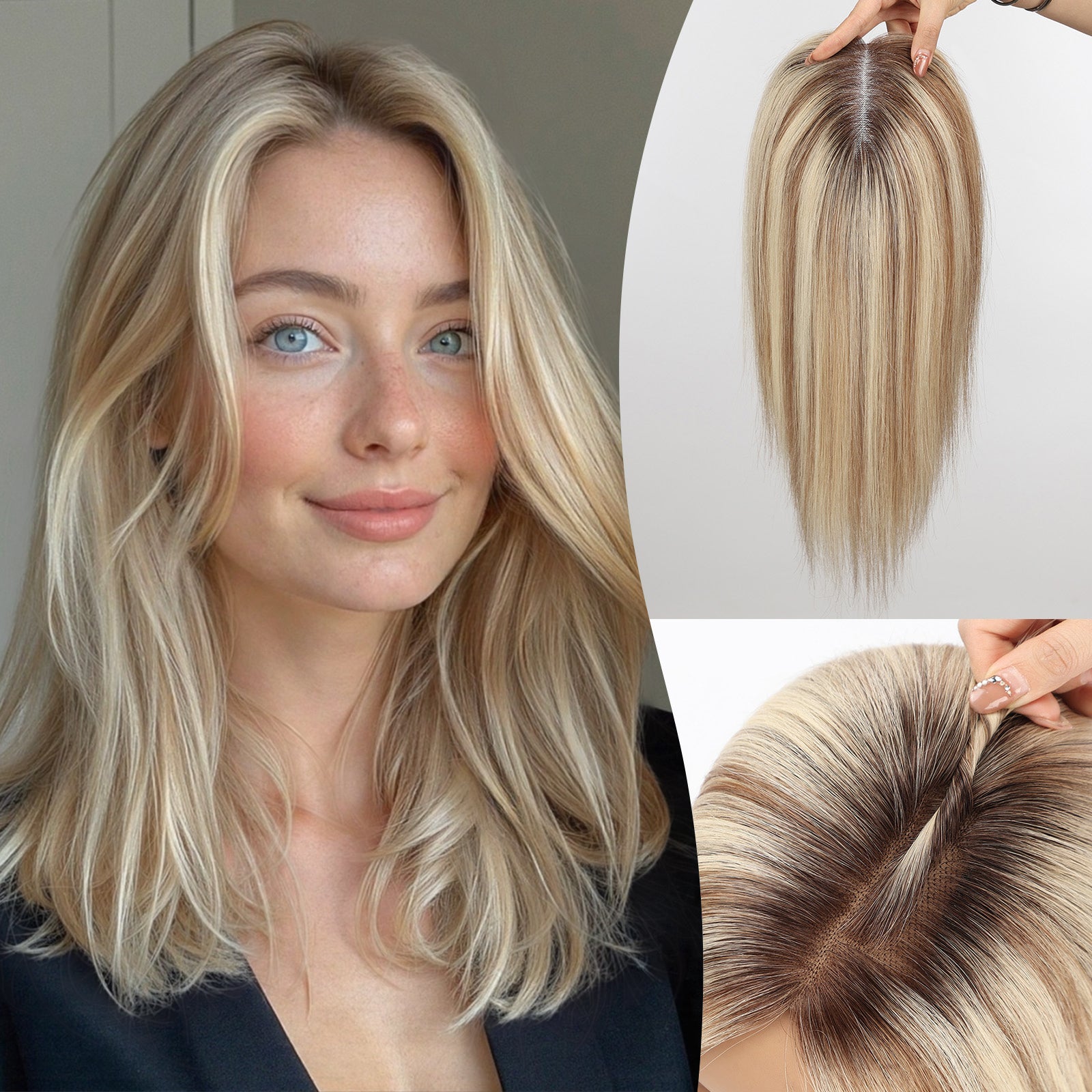 Image of starluck Real Human Hair Toppers 6