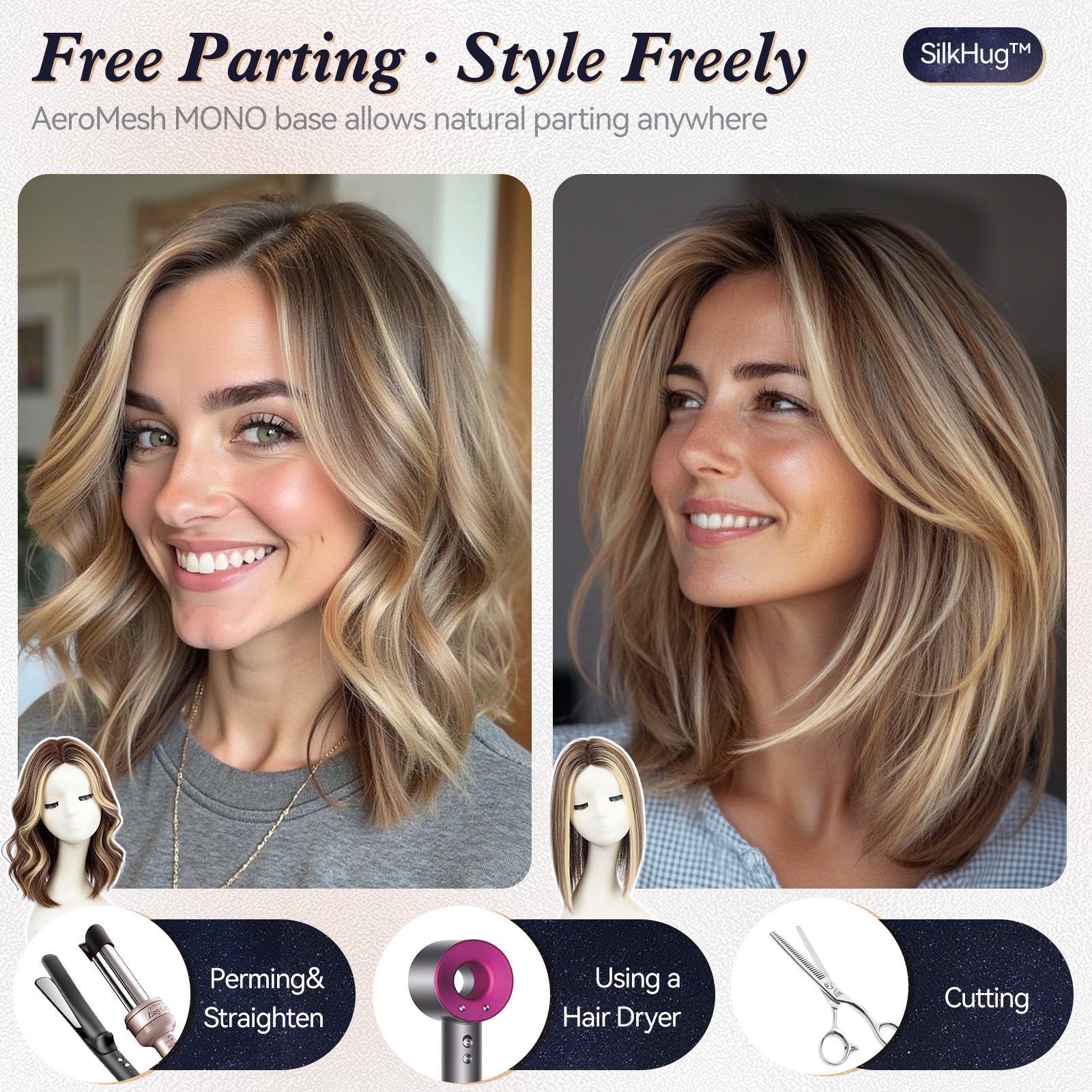 Image of starluck Human Hair Topper 6