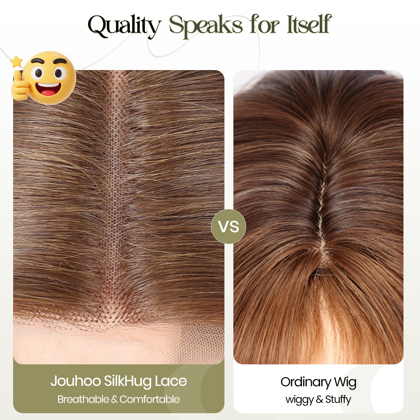 Image of Starluck Human Hair Wig Blend Lace Front Wig Glueless Wigs for Women with Thin Hair Wavy 20 Inches 13