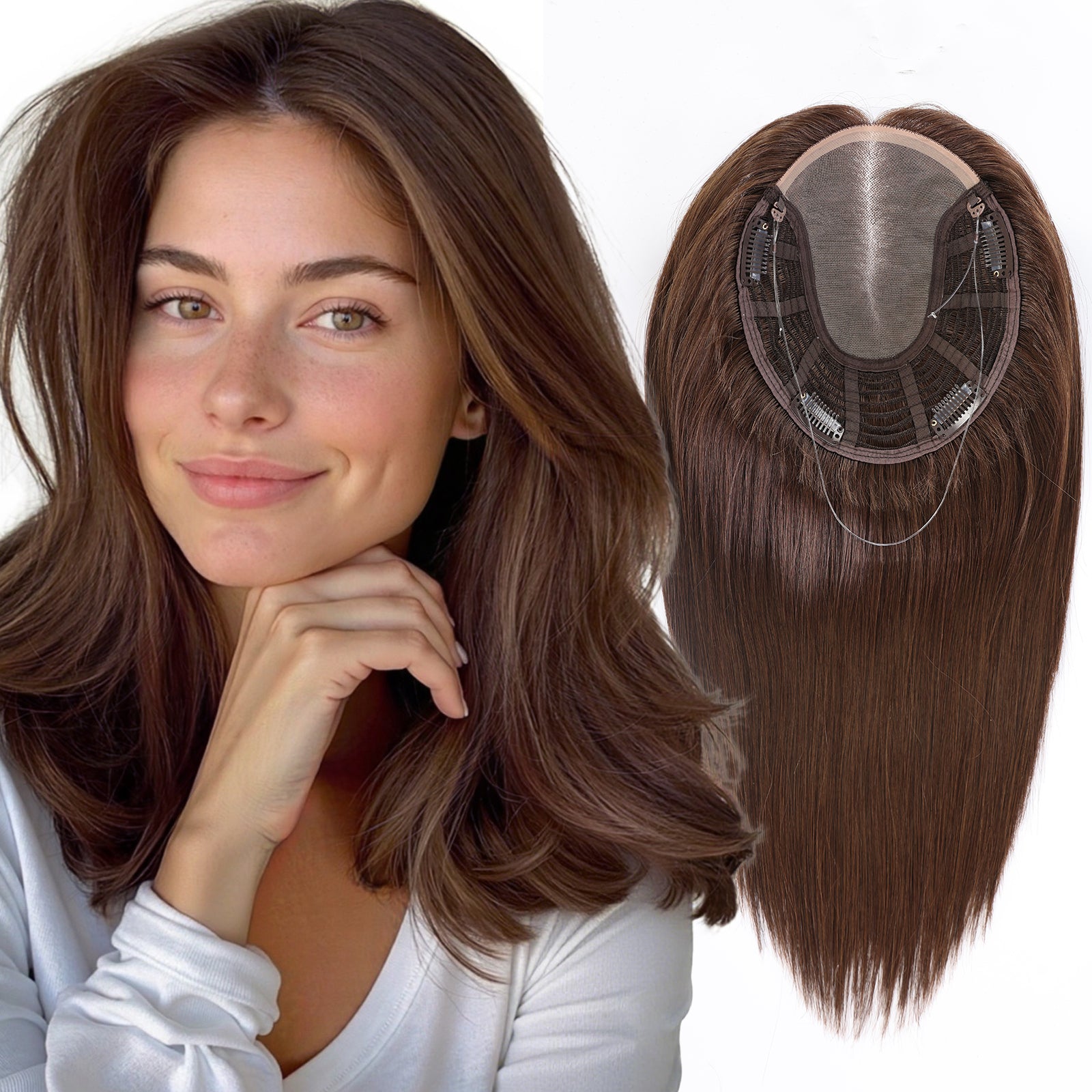 Image of starluck Human Hair Topper 6