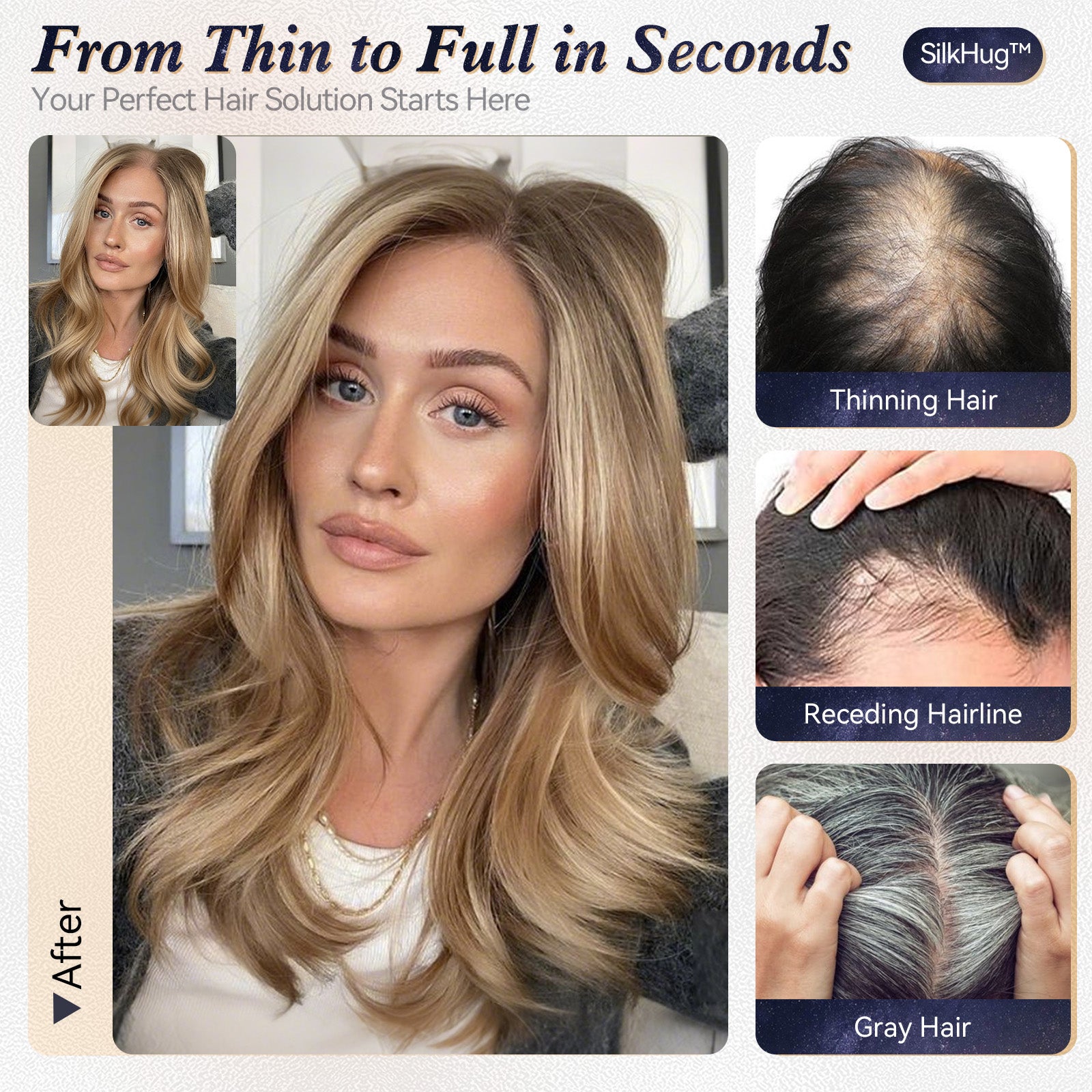 Image of starluck Human Hair Topper 6