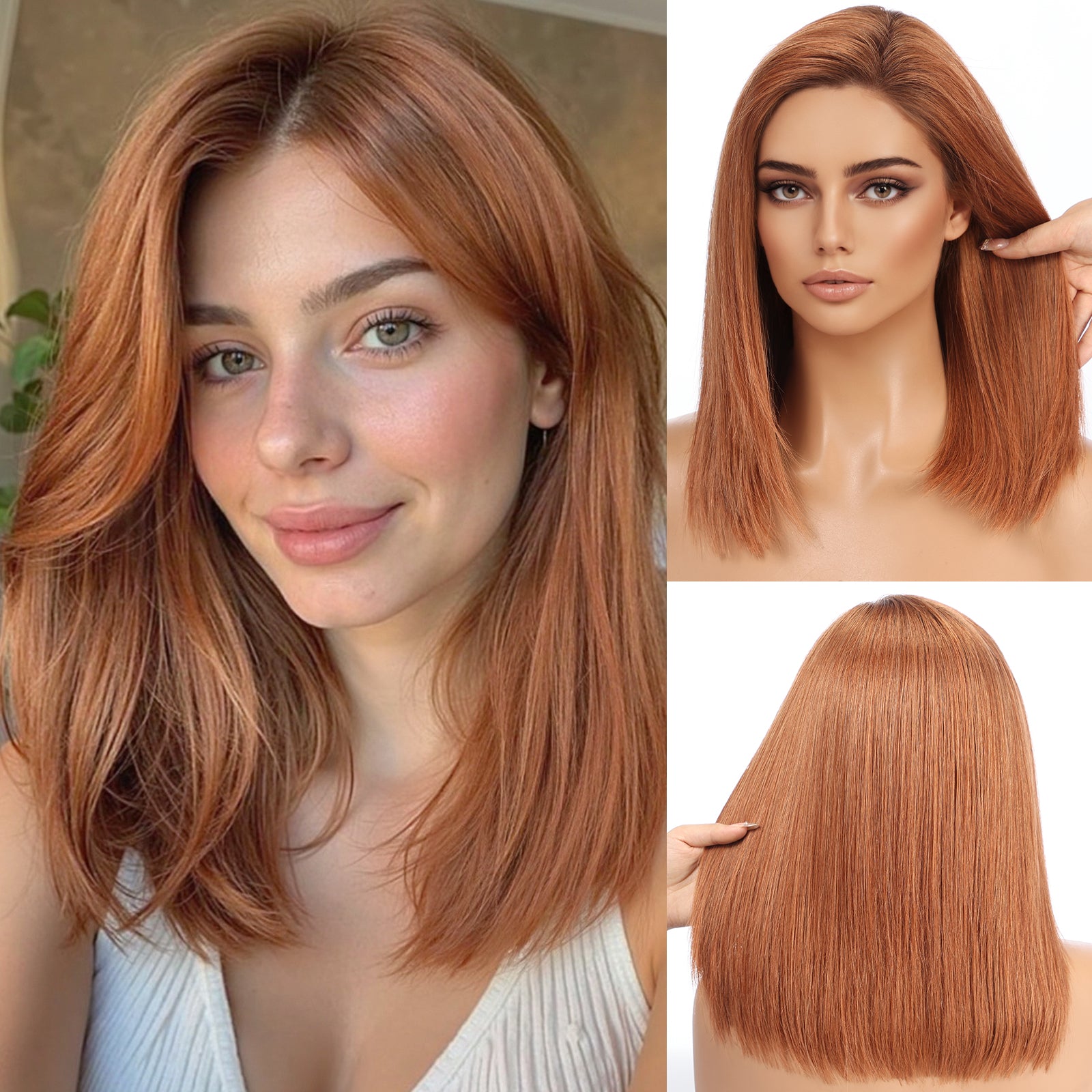 Image of Wig for Women – HD Lace Front Human Hair Wig, 14