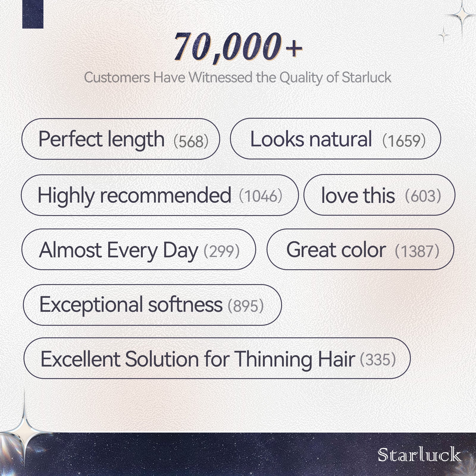 Image of starluck Human Hair Topper 6