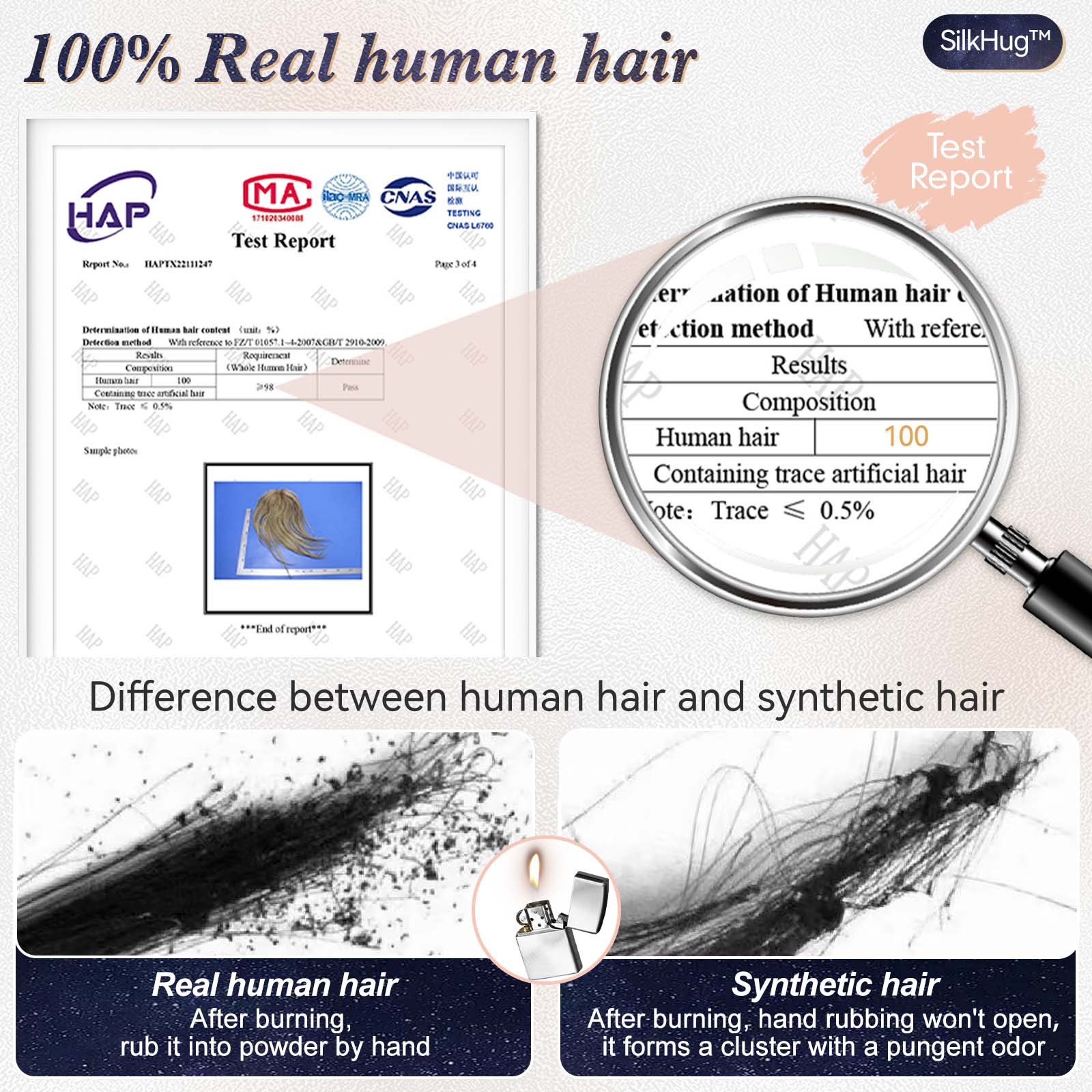 Image of starluck Human Hair Topper 6