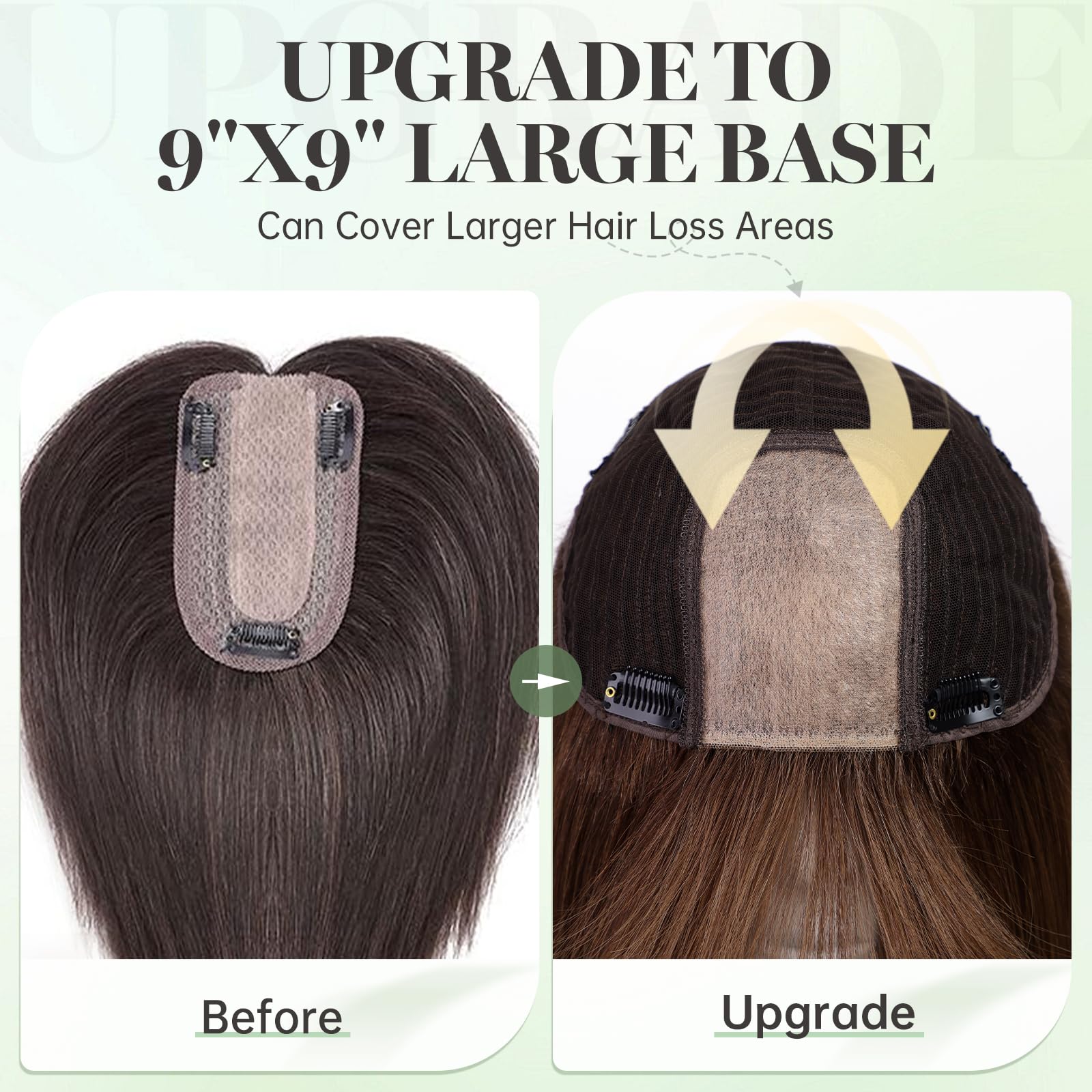 Image of starluck 16 inch Hair Toppers for Women 9