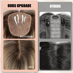 Image of starluck Hair Toppers for Women Real Human Hair, 5