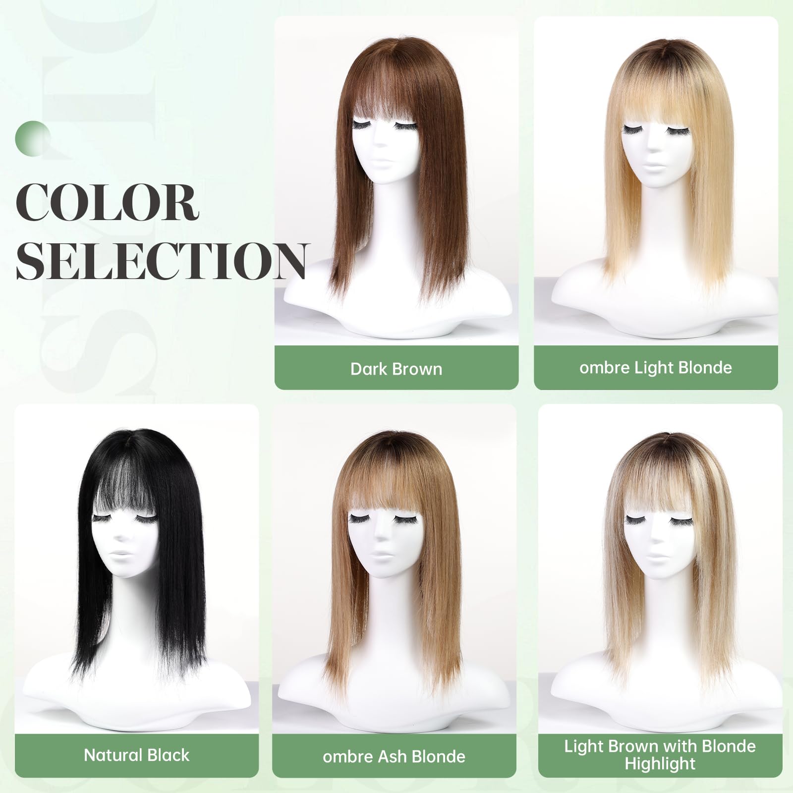 Image of starluck 16 inch Hair Toppers for Women 9